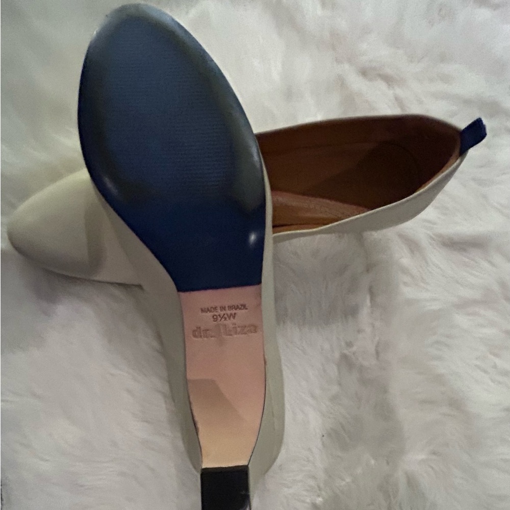 Dr. Liza Luxury Elegant Cream Women's Shoes 9.5W - Picture 3 of 5